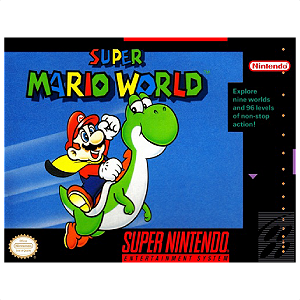 Jogo Super Mario World (Original) - Super Nintendo - Usado