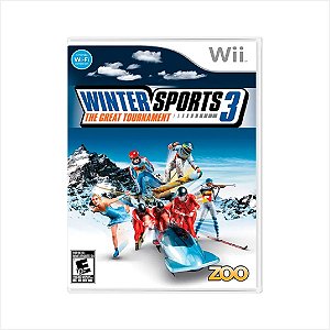 Jogo Winter Sports 3 The Great Tournament - Wii - Usado