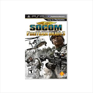 Jogo Socom Fireteam Bravo 3 - PSP - Usado