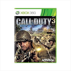 Jogo Call of Duty 3 - Xbox 360 - Usado