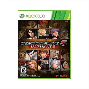 Jogo Dead Or Alive 5 Ultimate - Xbox 360 - Usado