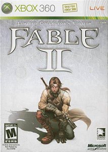 Jogo Fable II Limited Collectors Ed. (Japonês) - Xbox 360 - Usado
