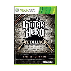 Jogo Guitar Hero Metallica - Xbox 360 - Usado