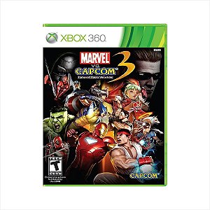Jogo Marvel Vs Capcom 3 Fate Of Two Worlds - Xbox 360 - Usado