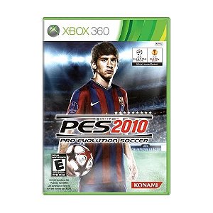 Jogo PES 2010 - Xbox 360 - Usado