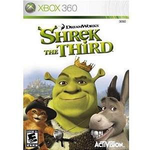 Jogo Shrek the Third - Xbox 360 - Usado