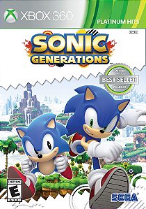 Jogo Sonic Generations - Xbox 360 - Usado
