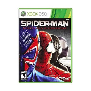 Jogo Spider man Shattered Dimensions - Xbox 360 (Usado)