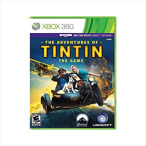 Jogo The Adventures Of Tintin The Game - Xbox 360 - Usado