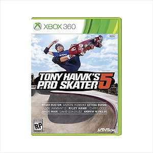 Jogo Tony Hawks 5 Pro Skater - Xbox 360 - Usado