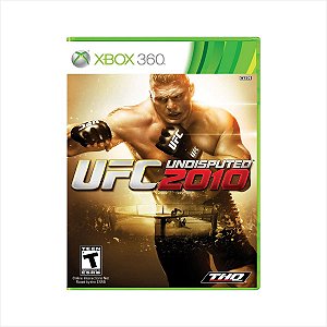 Jogo UFC Undisputed 2010 - Xbox 360 - Novo