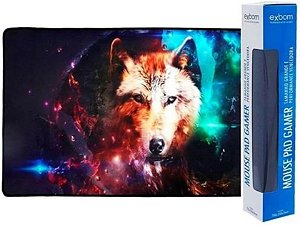 Mouse Pad Gamer Exbom Estrela de Lobo (MP-7035C)