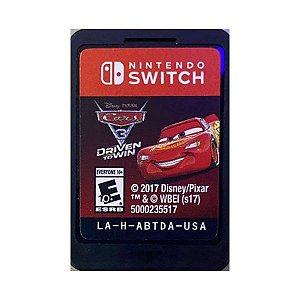 Jogo Usado Cars 3 Driven To Win (Sem Capa) - Nintendo Switch - Usado