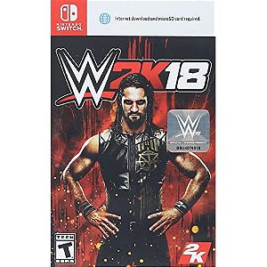 Jogo WWE 2K18 - Nintendo Switch - Usado