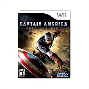 Jogo Captain America Super Soldier - Wii - Usado