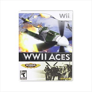 Jogo WWII ACES - Wii - Usado