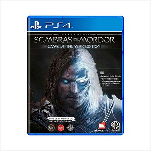 Jogo Sombras De Mordor GOTY - PS4 - Usado