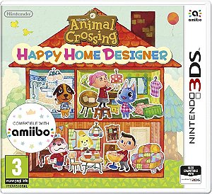 Jogo Animal Crossing Happy Home Designer - Nintendo 3DS - Usado