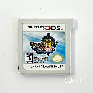 Jogo Monster Hunter 3 Ultimate (Sem capa) - Nintendo 3DS - Usado