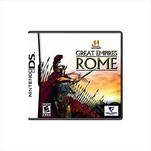 Jogo History Great Empires Rome - Nintendo DS - Usado