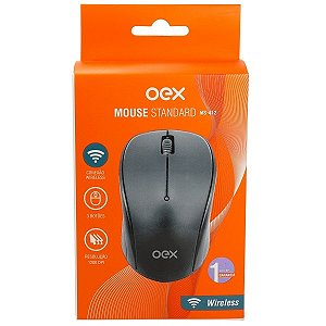 Mouse Standard Oex Preto Wireless (MS-412)
