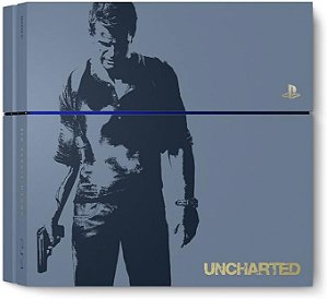 Console PS4 FAT 500GB (Ed. Uncharted 4 + Jogo) - Usado