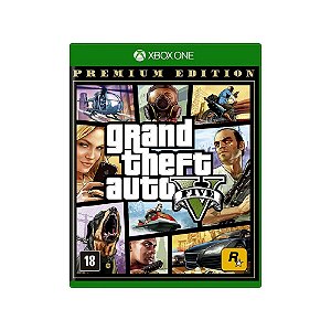 Jogo Grand Theft Auto V Premium Edition (GTA V) - Xbox One