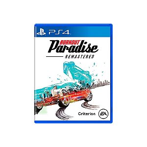 Jogo Burnout Paradise Remastered - PS4