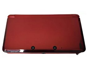 Console Nintendo 3DS Vermelho Metálico (Sem Caneta) - Usado