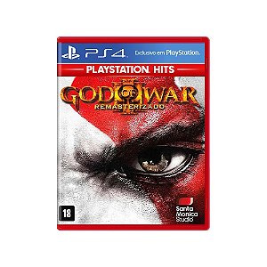 Jogo God of War III Remasterizado - PS4