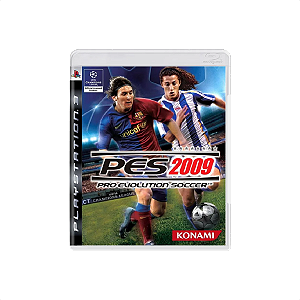 Jogo Pro Evolution Soccer 2009 (PES 09) - PS3 - Usado