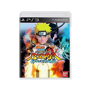 Jogo Naruto Shippuden Ultimate Ninja Storm Generations - PS3 - Usado*