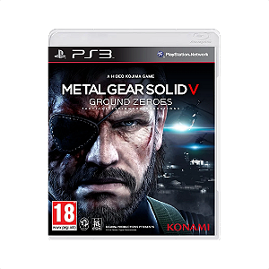 Jogo Metal Gear Solid V: Ground Zeroes - PS3 - Usado