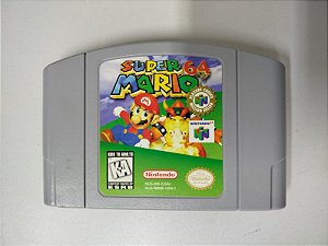 Jogo Super Mario 64 (Com Caixa)- N64 - Usado