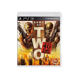 Jogo Army of Two: The 40th Day - PS3 - Usado