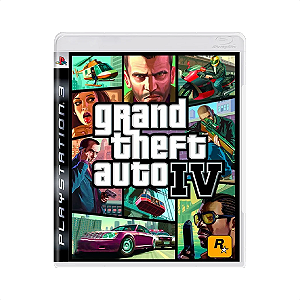 Jogo Grand Theft Auto IV (GTA IV) - PS3 - Usado