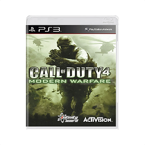 Jogo Call Of Duty 4 Modern Warfare - PS3 - Usado