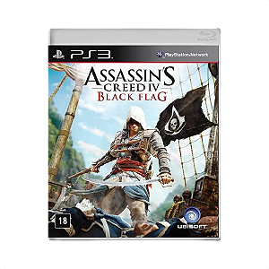 Jogo Assassin's Creed IV: Black Flag - PS3 - Usado