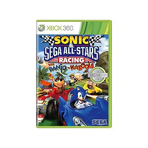 Jogo Sonic & SEGA All-Stars Racing With Banjo-Kazooie Usado X360*