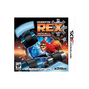 Jogo Generator Rex Agent Of Providence - 3DS - Usado