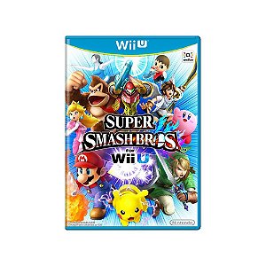 Jogo Super Smash Bros - WiiU - Usado