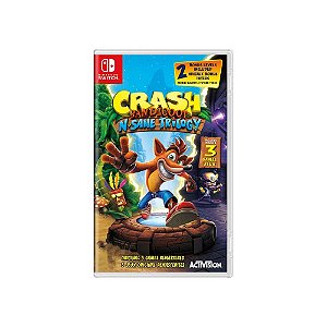 Jogo Crash Bandicoot N. Sane Trilogy - Switch