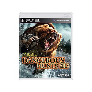 Jogo Cabela's Dangerous Hunts 2013 - PS3 - Usado