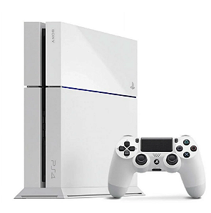 Console Ps4 Fat 500gb Branco - Usado