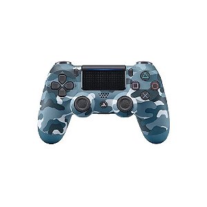 Controle Sony Dualshock 4 Azul Camuflado - PS4