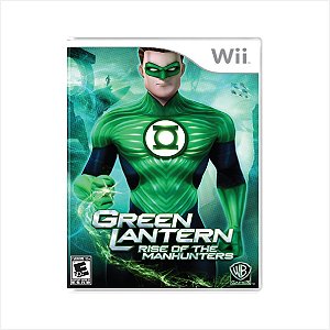 Jogo Green Lantern Rise of the Manhunters - Wii - Usado
