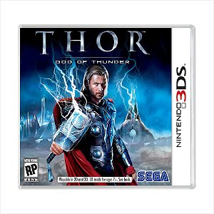 Jogo Thor God Of Thunder - Nintendo 3DS - Usado