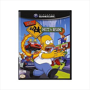 Jogo The Simpsons Hit & Run - GameCube - Usado