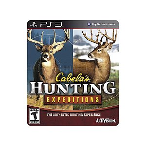 Jogo Cabela's Hunting Expeditions - PS3 - Usado