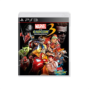 Jogo Marvel Vs Capcom 3 Fate of Two Worlds - PS3 - Usado